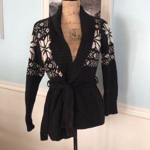 Talbots Cardigan - Wool Angora Cashmere Blend - Small/Petite